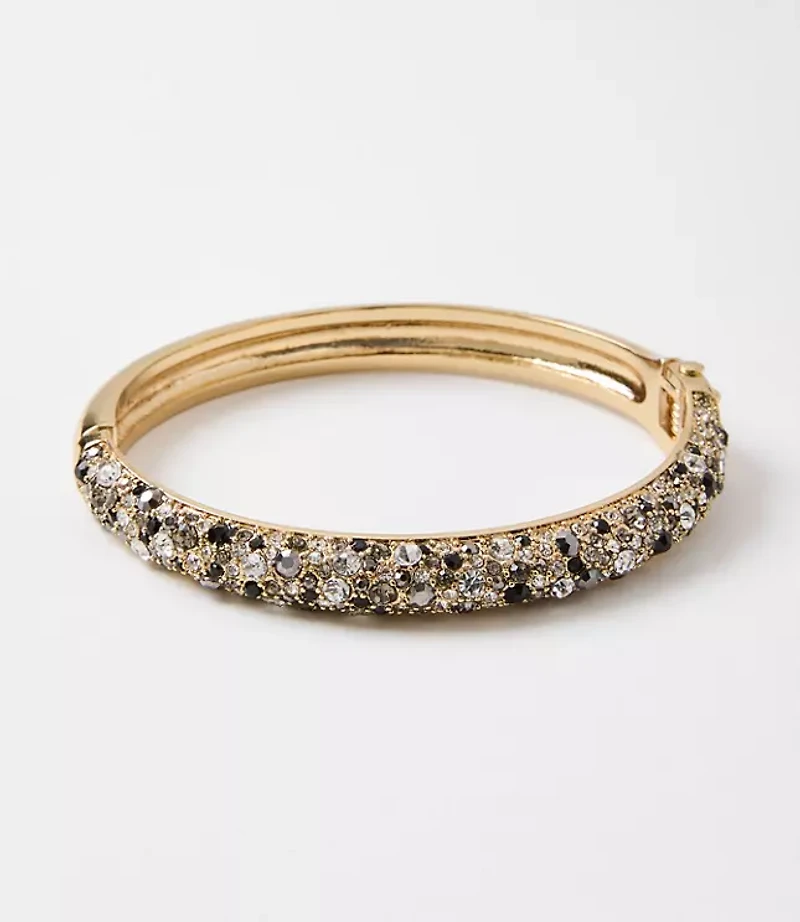 Pearlized Sparkle Cuff Bracelet