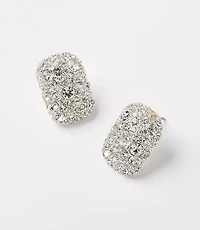 Oversized Crystal Stud Earrings