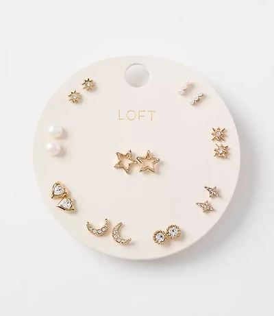 Celestial Stud Earring Set