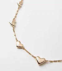 Scattered Heart Necklace