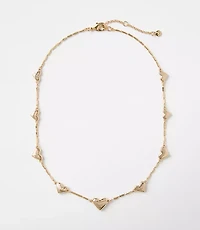 Scattered Heart Necklace