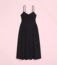 Lately Strappy Back Midi Pocket Dress