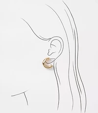 Heart Hoop Earrings