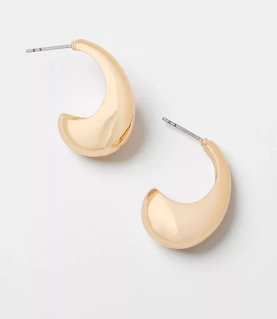 Teardrop Hoop Earrings