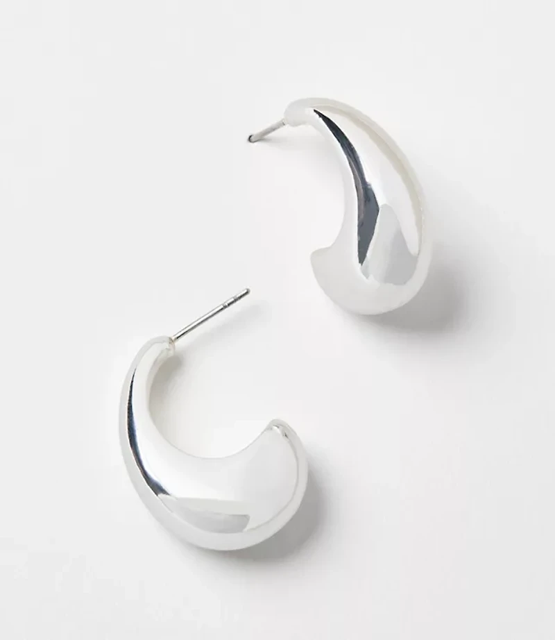 Teardrop Hoop Earrings