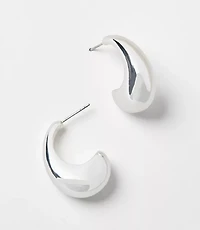 Teardrop Hoop Earrings