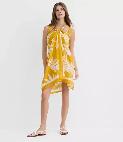 LOFT Beach Floral Sarong