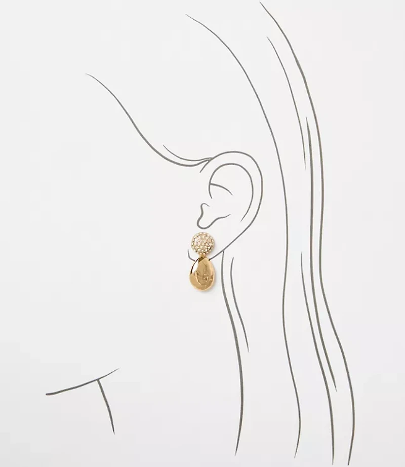 Mini Sparkle Drop Earrings