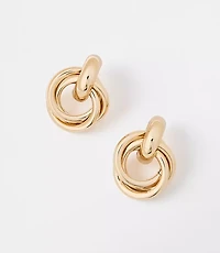 Twist Link Earrings