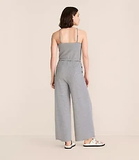 Lou & Grey Striped Strappy Palazzo Jumpsuit