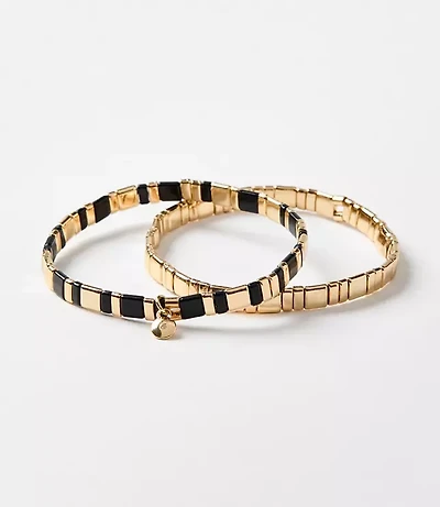Chicklet Bracelet Set