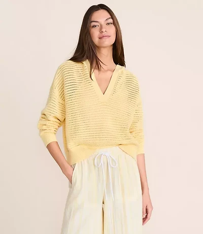 Petite Lou & Grey Stitchy Hoodie Sweater