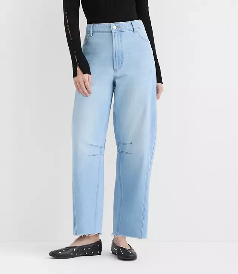 Rivete Fresh Cut Horseshoe Jeans Haze Wash