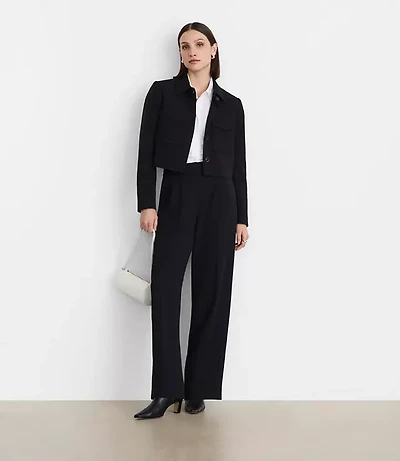 LOFT Versa Seasonless Stretch Patch Pocket Jacket