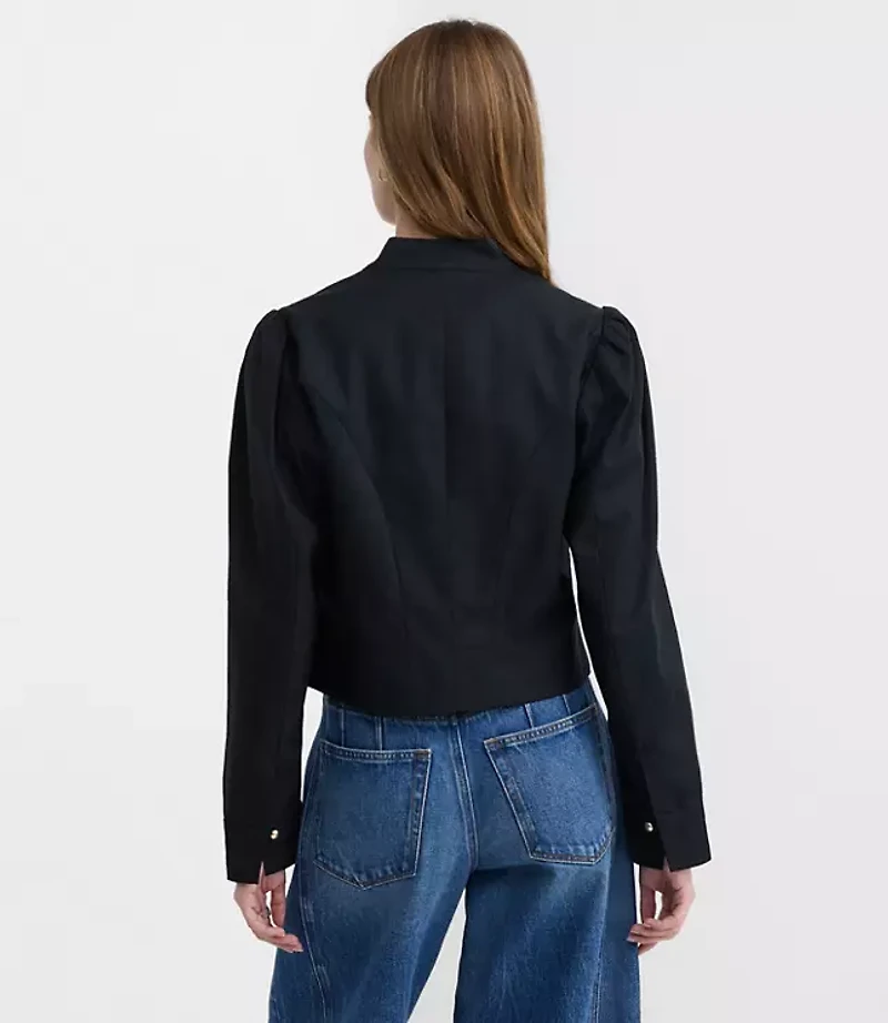 Petite Puff Sleeve Jacket