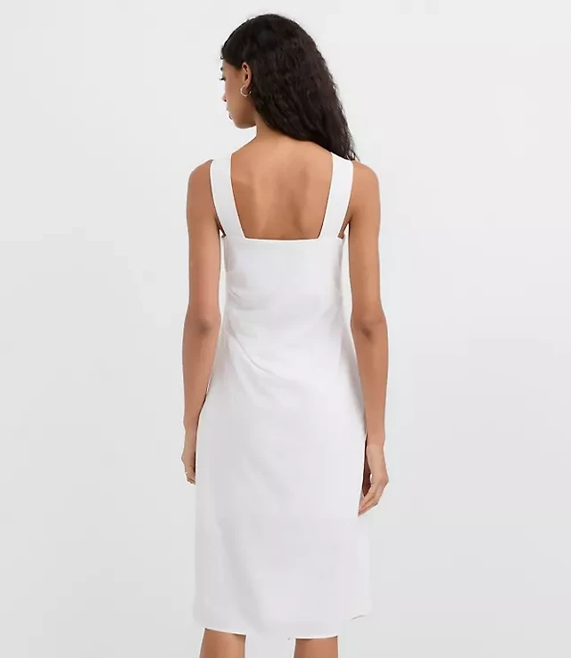 midi dress design for women Ivory Embrace Midi Dress