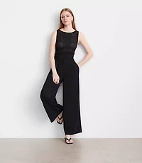 LOFT Versa Animal Print Mesh Tank Top