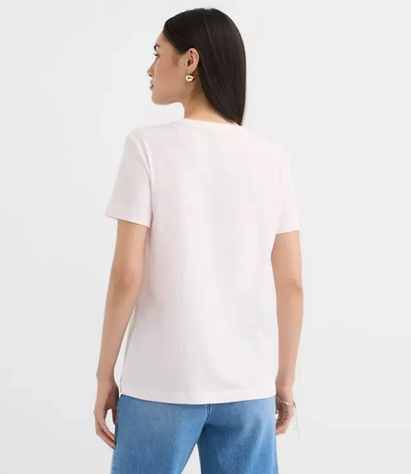 Strawberry Season Stamp Everyday Crew Tee