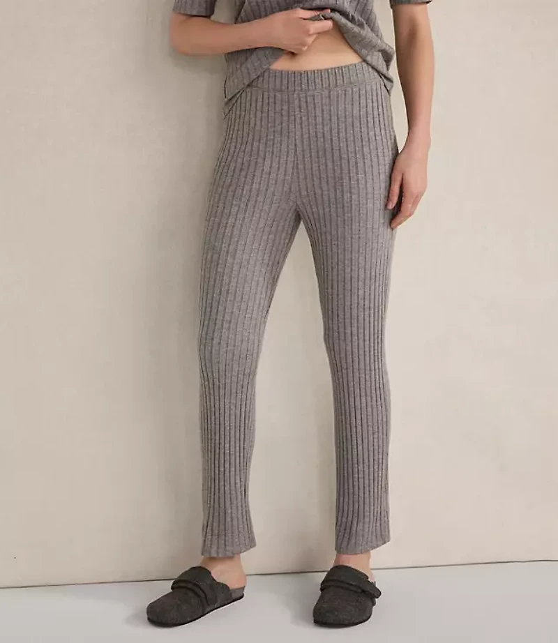 Haven Well Within Wide Rib Knit Tapered Pants