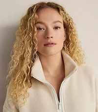 Haven Well Within Faux Sherpa Half Zip Pullover