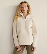 Haven Well Within Faux Sherpa Half Zip Pullover