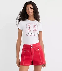 La Dolce Vita Ribbed Tee