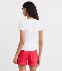 La Dolce Vita Ribbed Tee