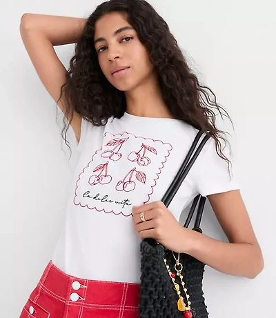 La Dolce Vita Ribbed Tee