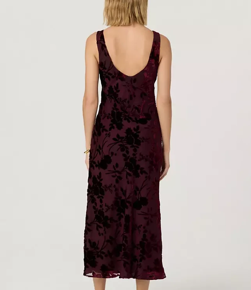 Astr The Label Floris Burnout Floral Maxi Dress