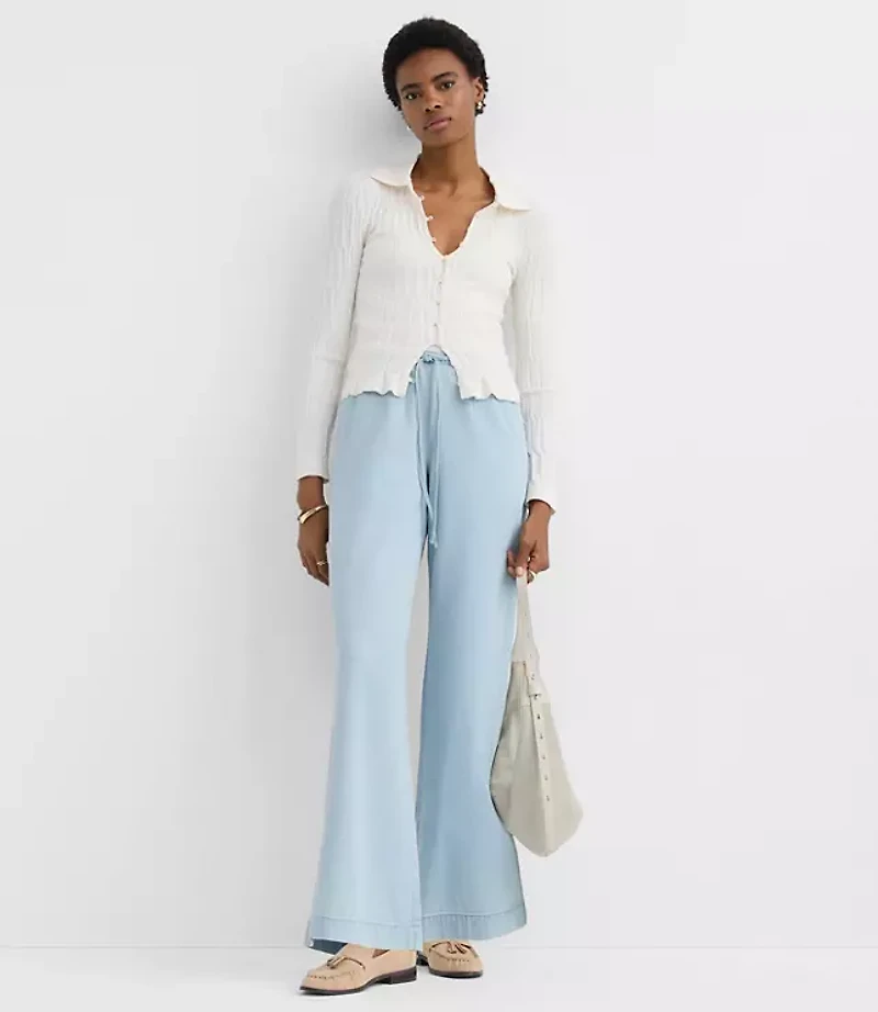 Tall Sawyer Pull On Pants Chambray