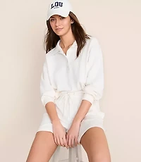 Petite Lou & Grey Terrysoft Polo Top