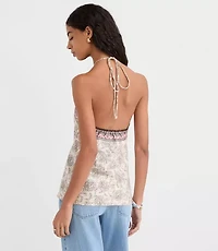 Petite Patchwork Halter Top
