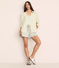 Petite Lou & Grey Washed Twill Shorts