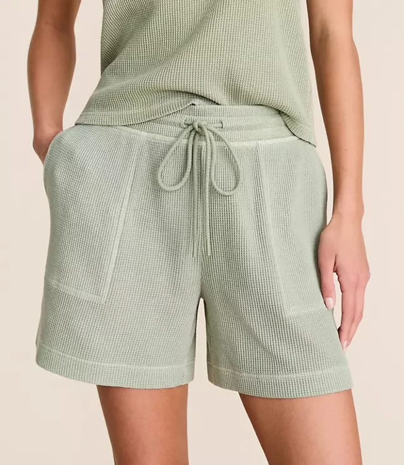 Lou & Grey Garment Dyed Waffle Shorts