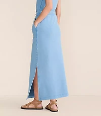 Lou & Grey Lightweight Maxi Pocket Skirt