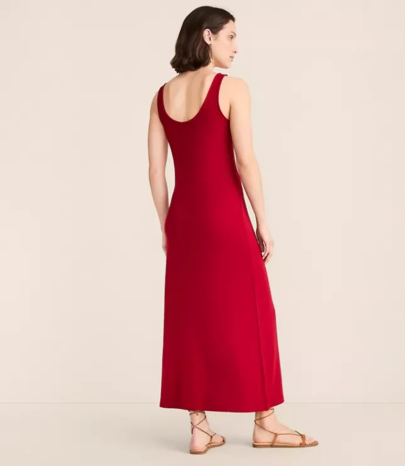Lou & Grey Signaturesoft Boatneck Maxi Dress