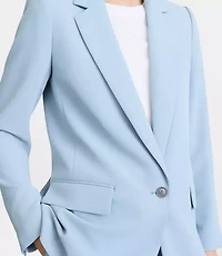 LOFT Versa Crepe Drape Relaxed Blazer