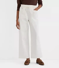 Petite Paperbag Utility Pants