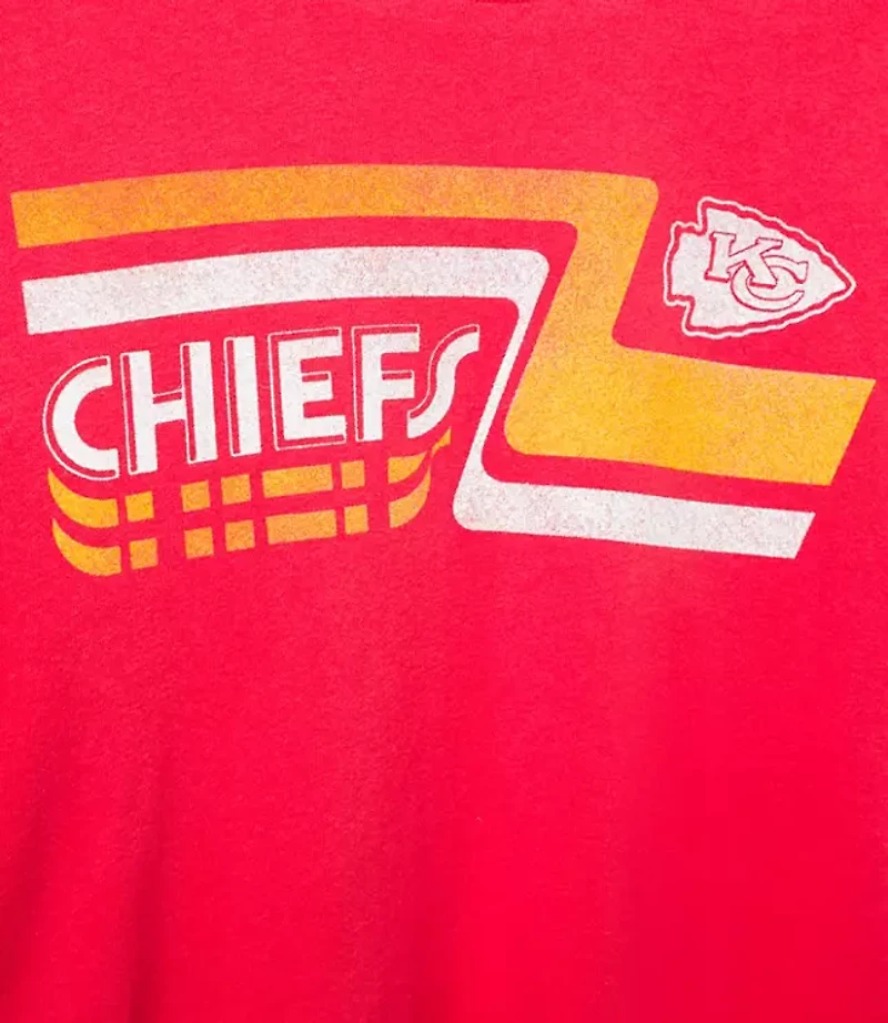Junk Food Kansas City Chiefs Retro Crop Fleece