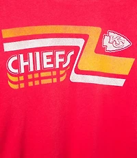 Junk Food Kansas City Chiefs Retro Crop Fleece