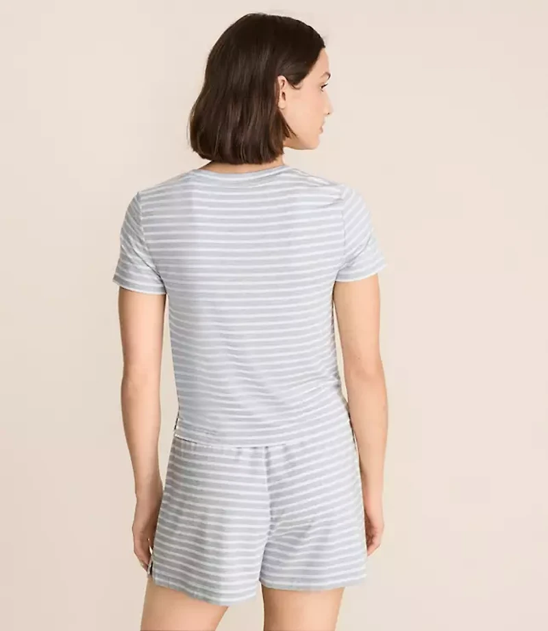 Lou & Grey Striped Essential Modal Pajama Tee