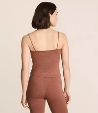 Lou & Grey Heathered Brushedsoft Cord Strap Tank Top