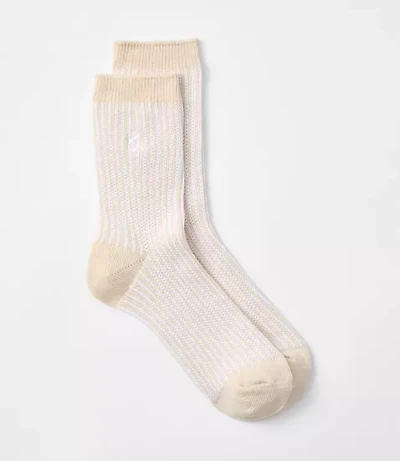 Lou & Grey Striped Crew Socks
