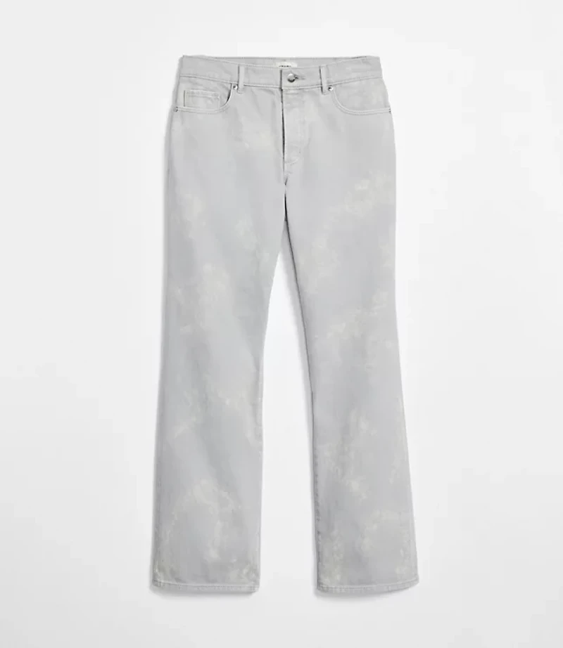 Rivete Curvy Mid Rise Relaxed Straight Jeans Smokey Wash