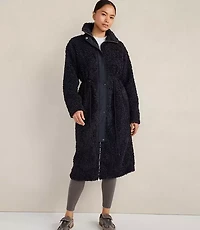 Haven Well Within Long Sherpa Coat