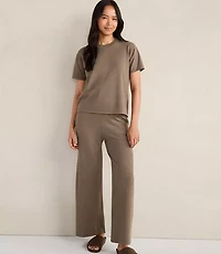 Haven Well Within Relaxed Jersey Wide Leg Pants