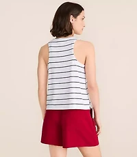 Lou & Grey Striped Essential Modal Scoop Neck Tank Top