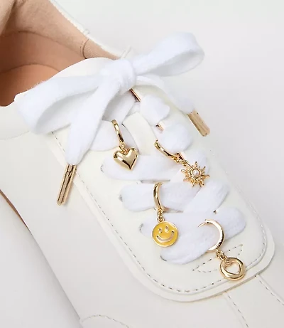 Happy Heart Shoe Charm Set