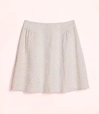 Lately Striped Seersucker Mini Skirt