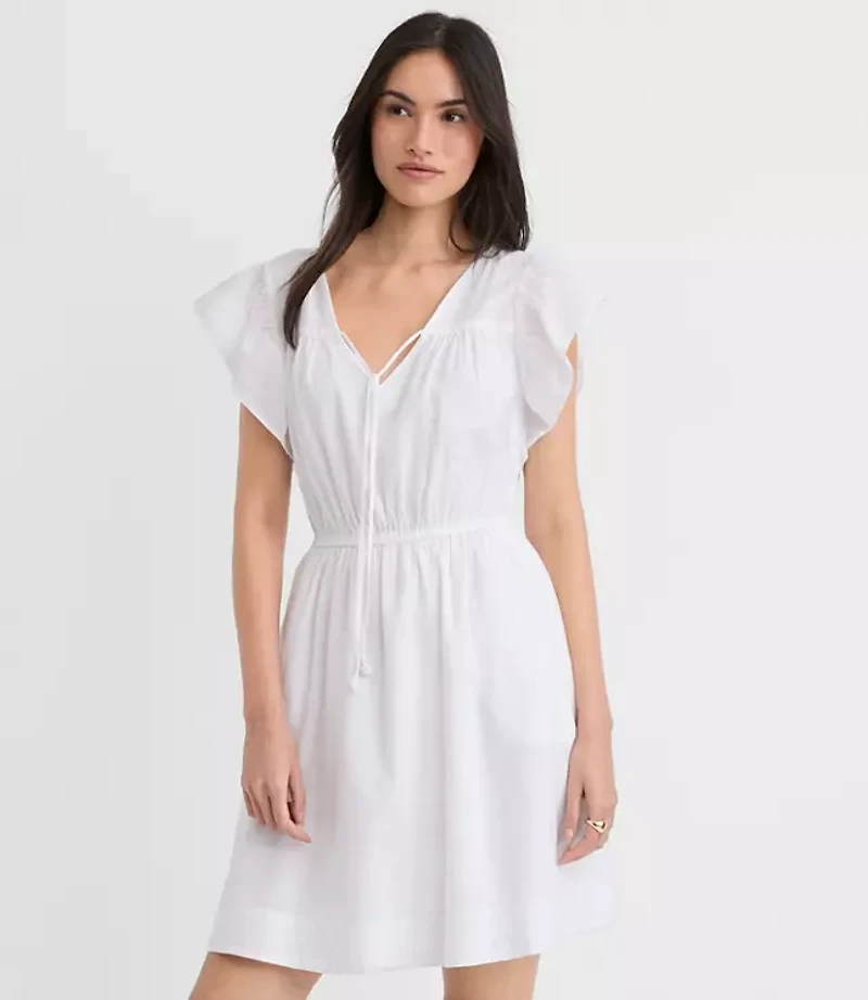 Flutter Mini Pocket Dress
